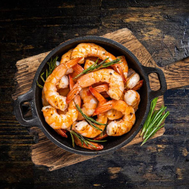 Garlic Prawns (or Garlic Butter Mushrooms)