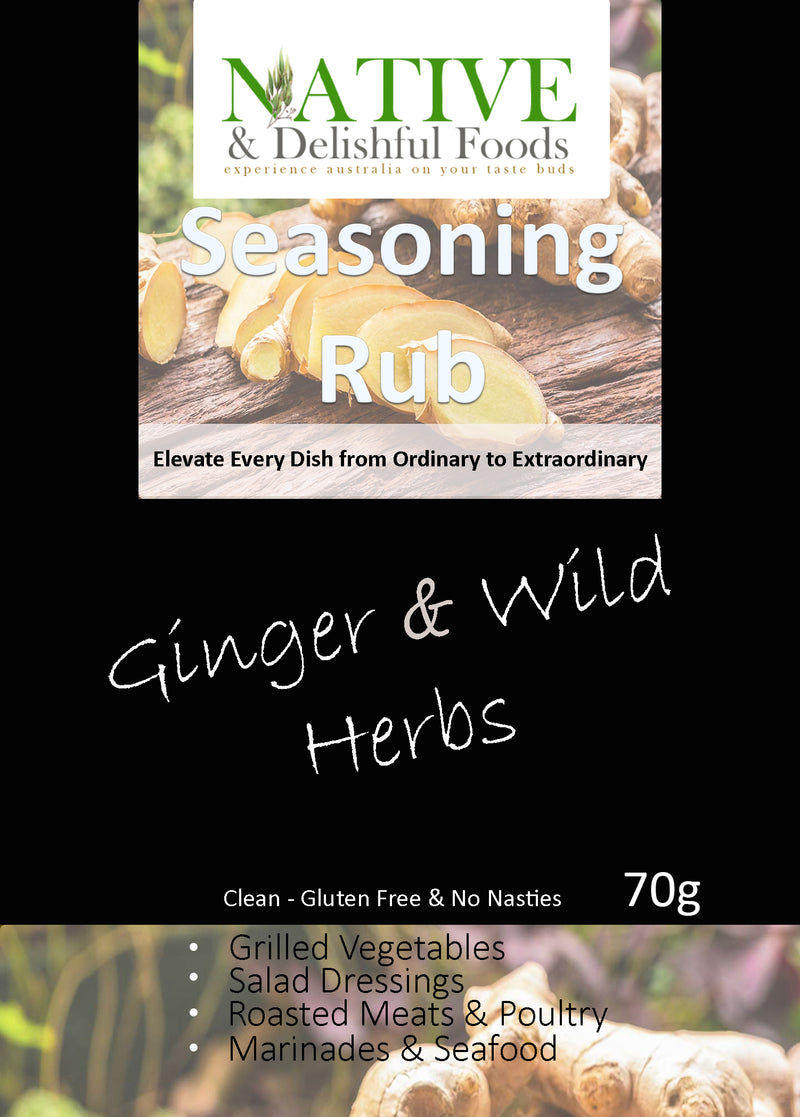 Ginger & Wild Herbs Seasoning