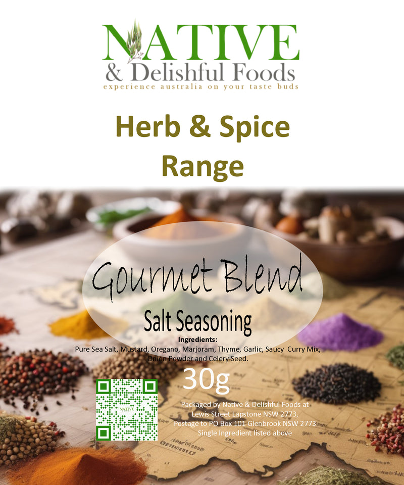 Gourmet Blend Salt Seasoning with Native Thyme 30g