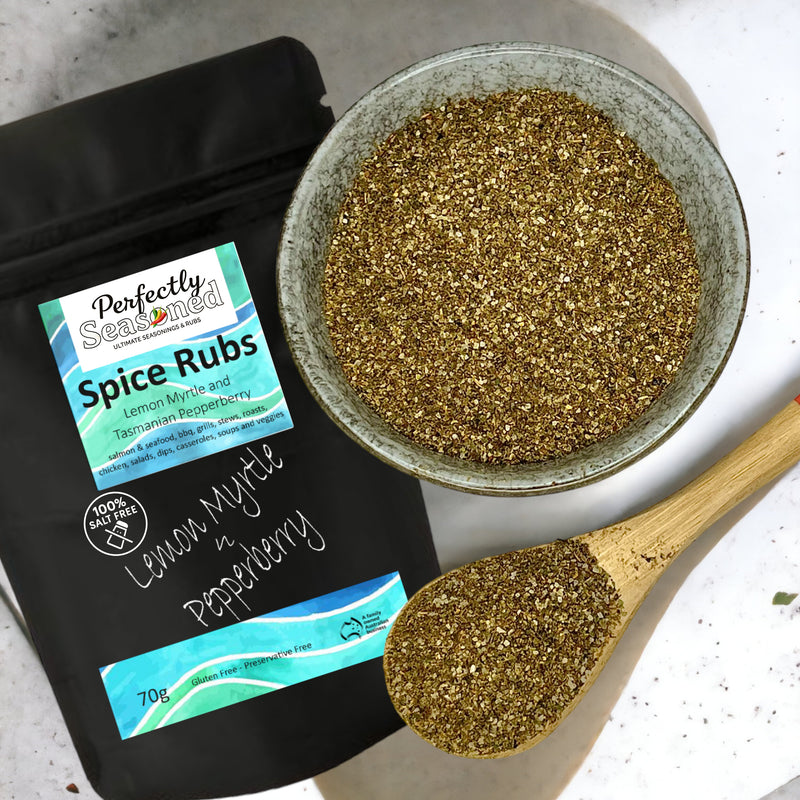 SALT FREE - Lemon Myrtle & Pepperberry Seasoning