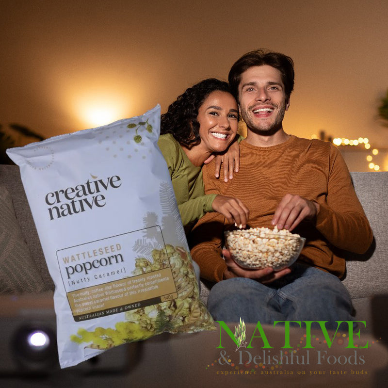 Popcorn Wattleseed Caramel 140g