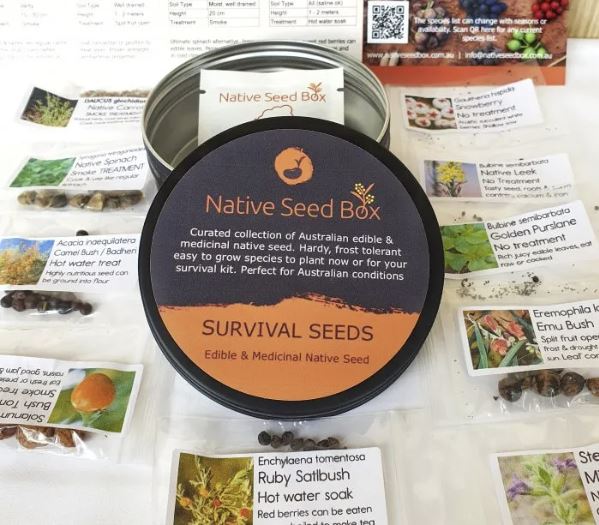 Survival Seeds Tin