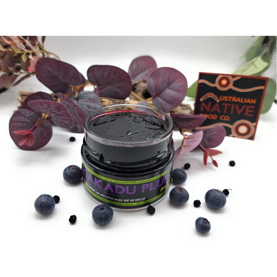 Kakadu Plum, Blackcurrant & Native Pepper Leaf with a Red Wine Jus Jam 160g