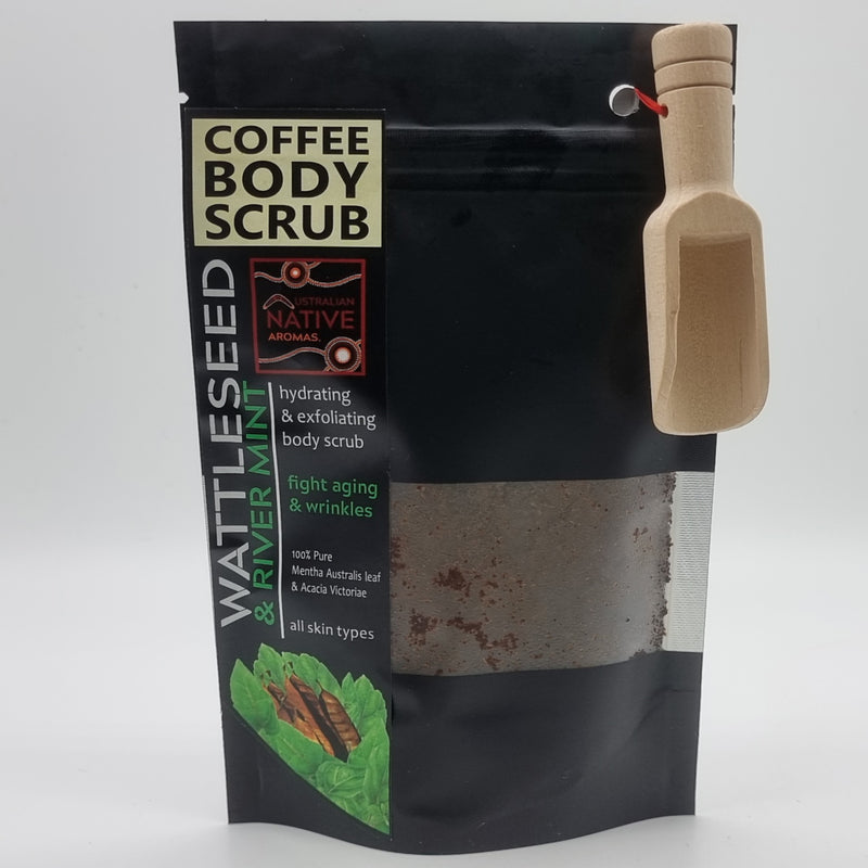 Native Coffee Body Scrub | Wattleseed & River Mint 100g